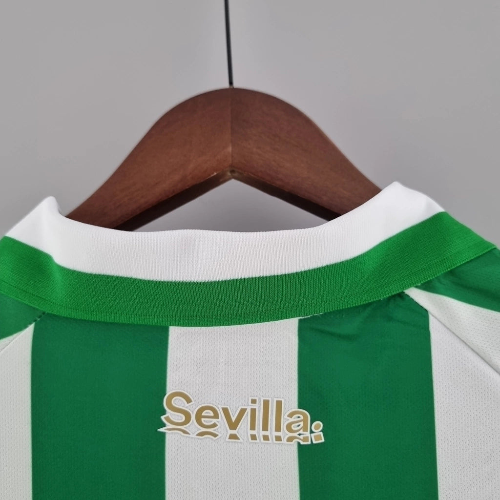 Camisa Betis 22/23 Copa do Rei - Verde e Branco TROCEDOR