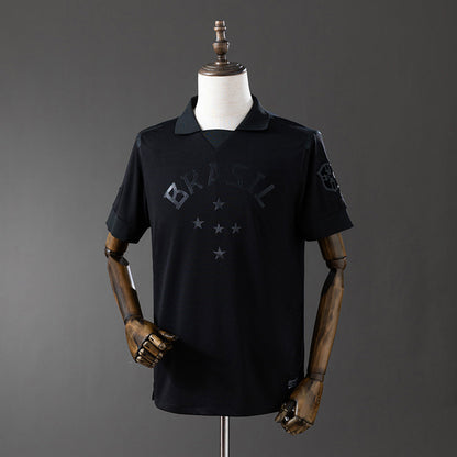 Camiseta Seleção Brasileira 2013/2014 - Retrô All Black