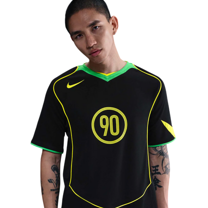 Camisa Retrô Seleção Brasileira Torcedor Nike - Total 90 - Preta