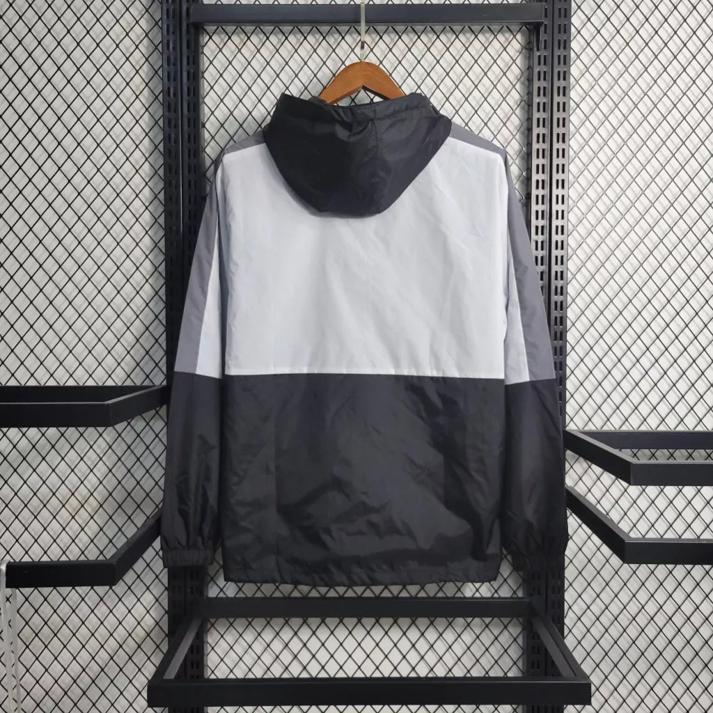 Corta Vento Nike Masculino - Branco e Cinza