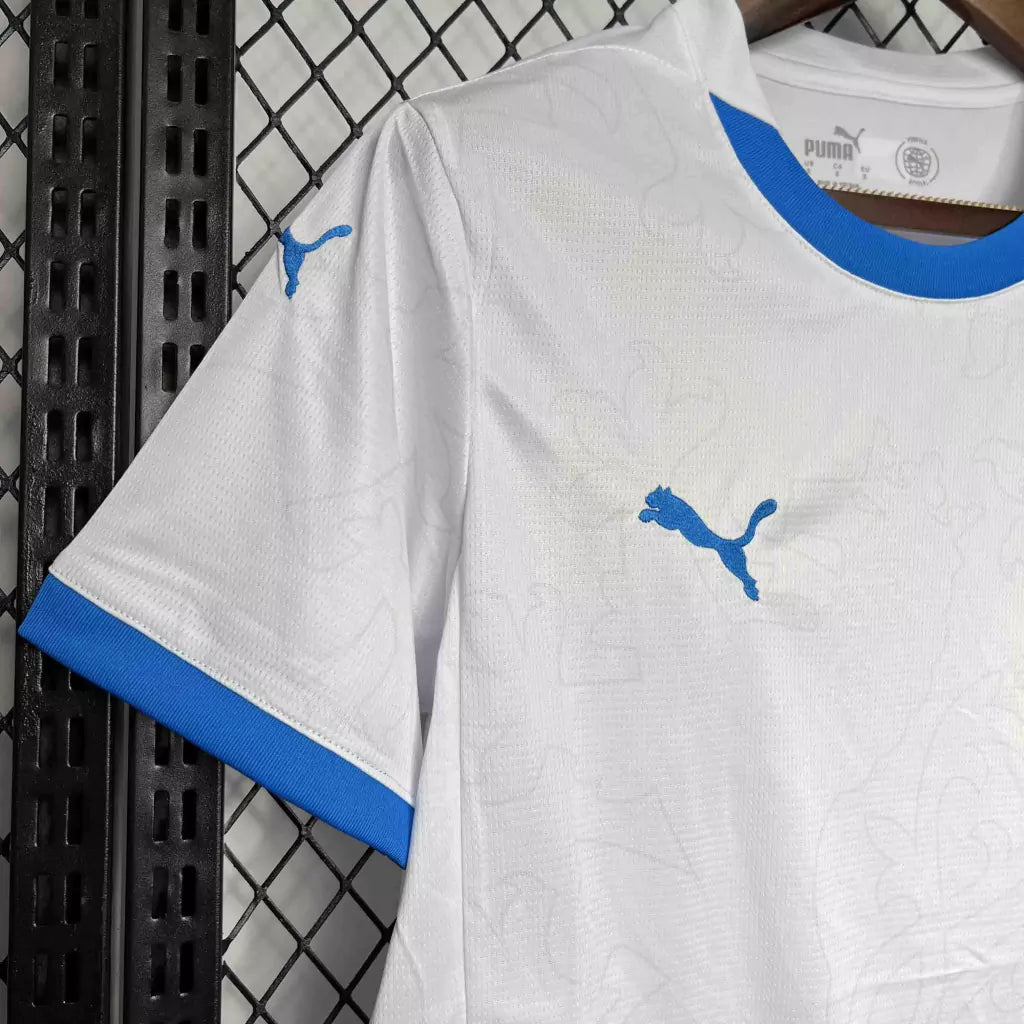 Camisa República Tcheca Away Eurocopa 24/25 - Torcedor Puma Masculino - Branco