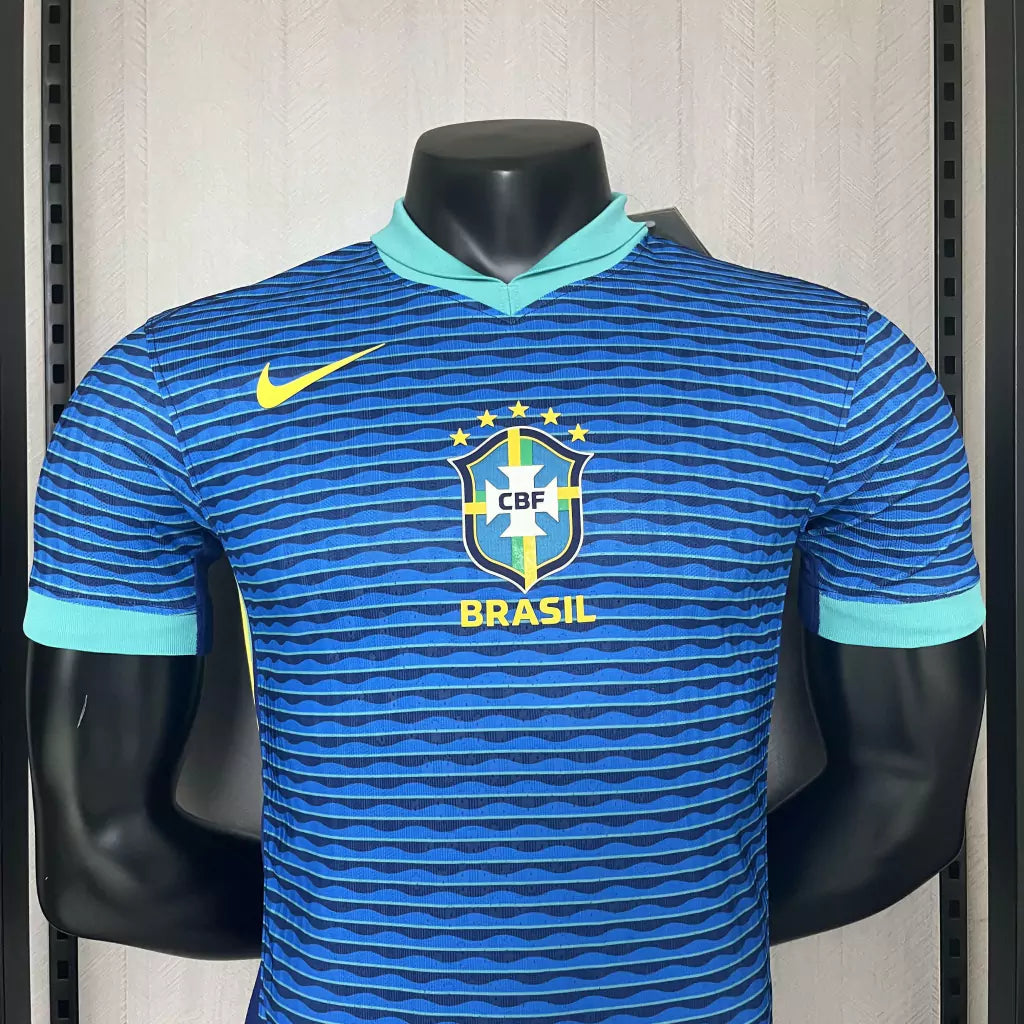 Camisa Brasil Away 24/25 - Jogador Nike Masculino - Azul