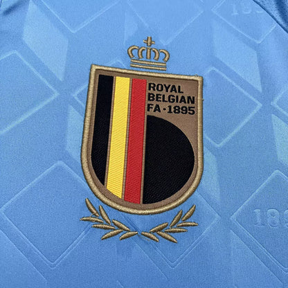 Camisa Bélgica Away Eurocopa 24/25 - Torcedor Adidas Masculino - Azul