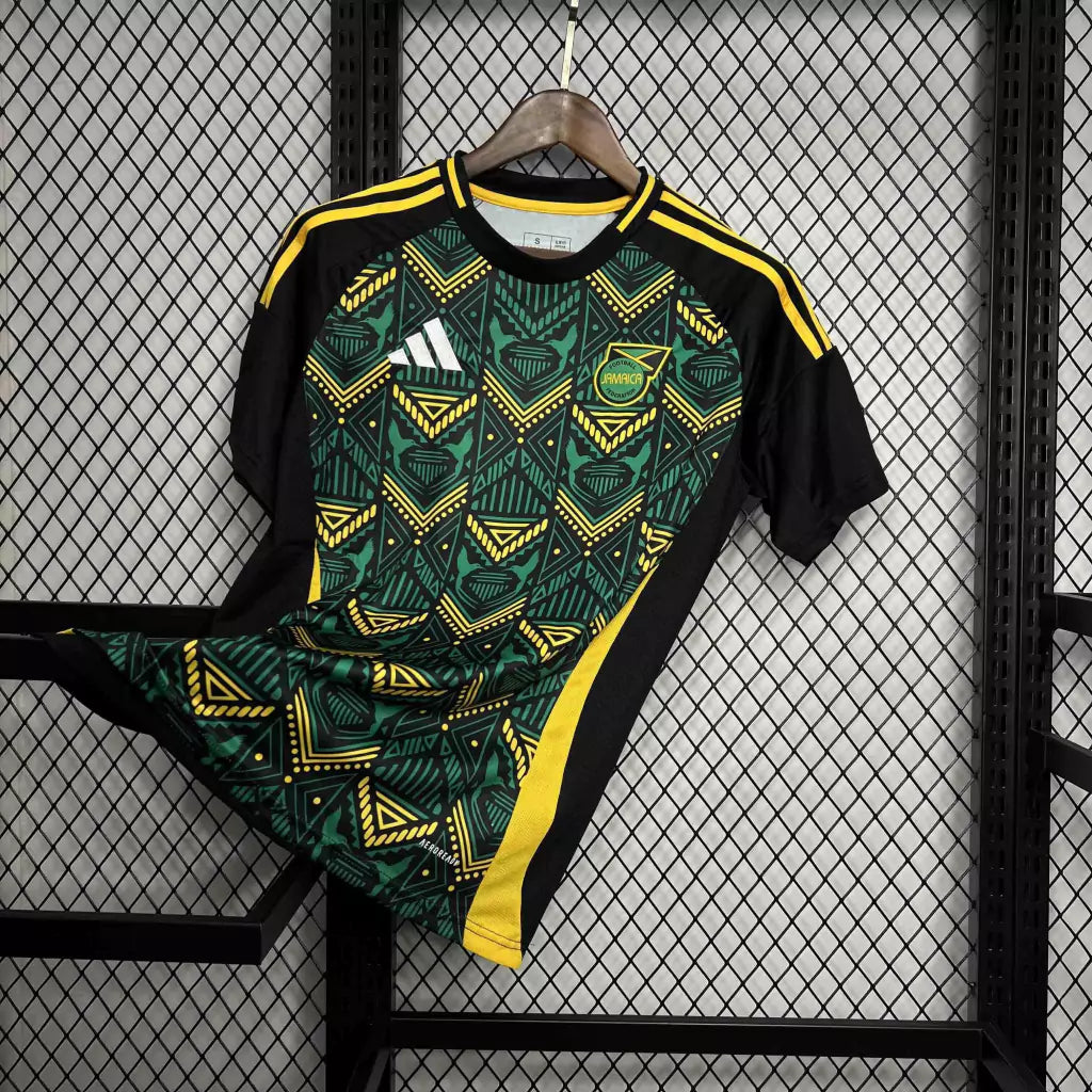 Camisa Jamaica Copa América Away 24/25 - Torcedor Adidas Masculino - Preto
