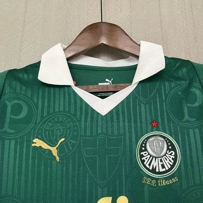 Conjunto Infantil Palmeiras Home 2024/25 - Torcedor Puma - Verde