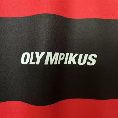 Camisa Flamengo Home Retrô 2010 Torcedor Olympikus Masculina -Vermelho