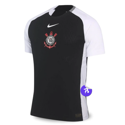 Camisa Timão Away 2025/26 Versão Jogador Nike Masculino - Preto