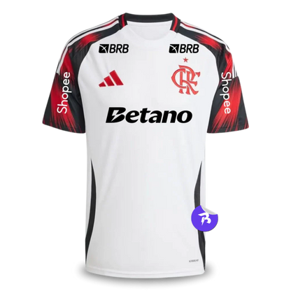 Camisa Flamengo Away 25/26 - Torcedor Adidas Masculina - Com patrocinadores