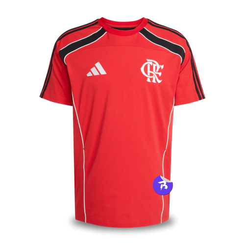 Camiseta Flamengo 25/26 Urban Purist Adidas Masculina - Vermelho