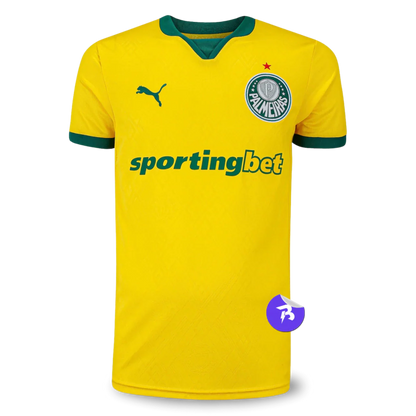Camisa Palmeiras Third 2025/26 - Torcedor Puma Masculino - Amarelo