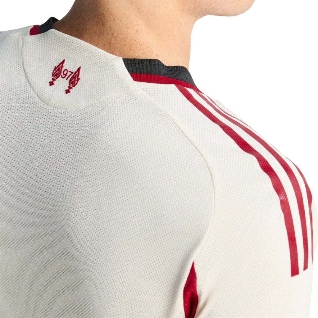 Camisa Liverpool Away 25/26 Jogador Adidas Masculino - Bege