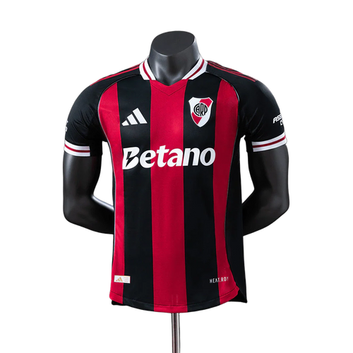 Camisa River Plate Home 2025/26 Jogador Adidas Masculino - Vermelha e Preta