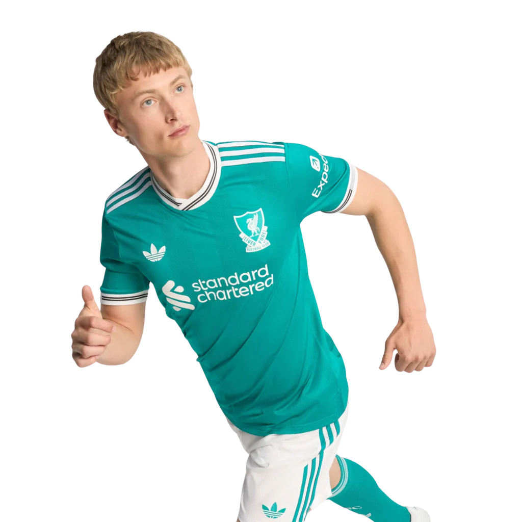 Camisa Liverpool Third 25/26 Jogador Adidas Masculino - Verde