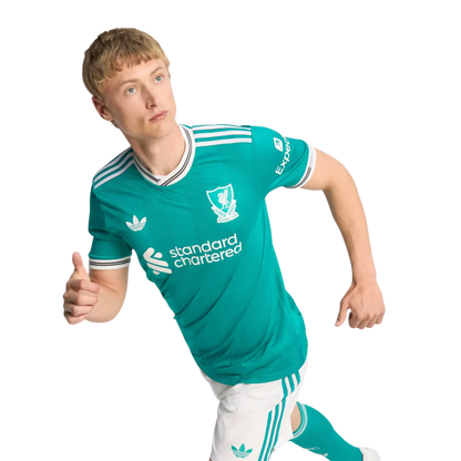 Camisa Liverpool Third 25/26 Jogador Adidas Masculino - Verde
