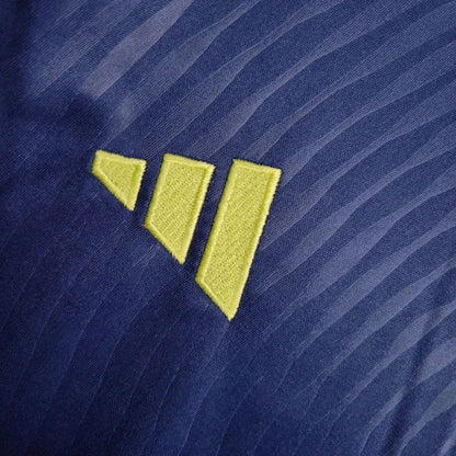 Camisa Suécia Away Eurocopa 24/25 - Torcedor Adidas Masculino - Azul Marinho