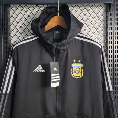 Corta Vento Argentina Adidas Masculino - Preto