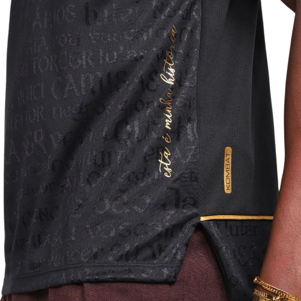 Camisa Vasco da Gama Third 2023/24 - Torcedor Kappa Feminina - Preto