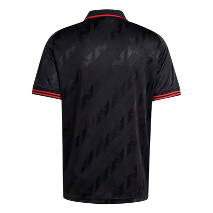 Camisa Flamengo Lifestyler 2025/26 - Torcedor Adidas Masculina - Preto