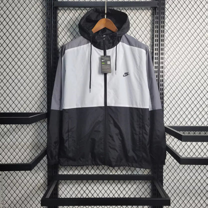 Corta Vento Nike Masculino - Branco e Cinza
