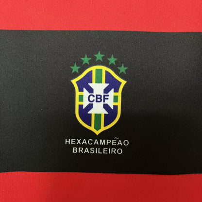 Camisa Flamengo Home Retrô 2010 Torcedor Olympikus Masculina -Vermelho