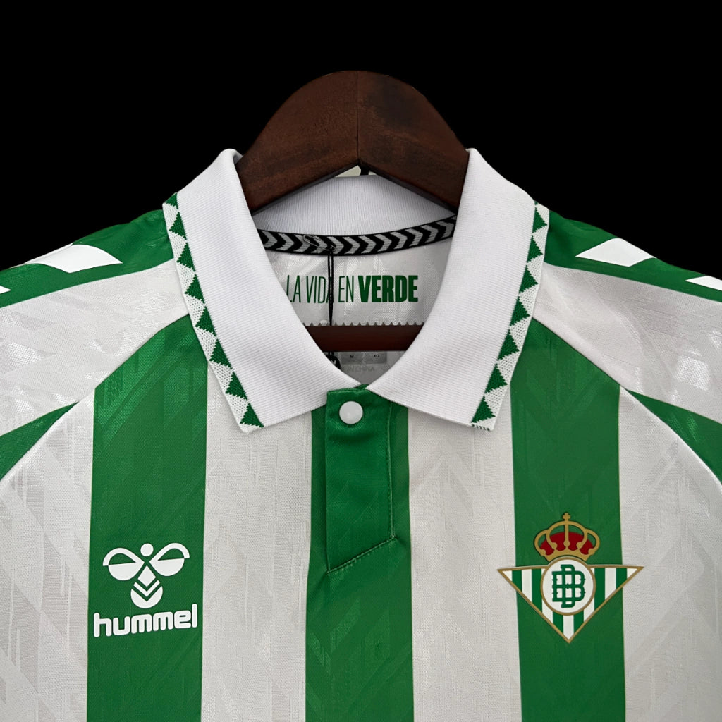 Camisa Real Betis I 2024/25 Torcedor - Verde e Branco