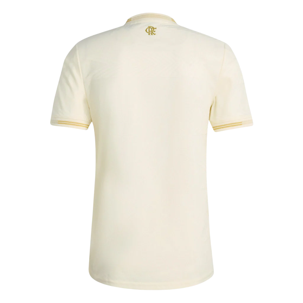 Camisa Flamengo Third 2025/26 - Versão Jogador Adidas Masculino - Bege