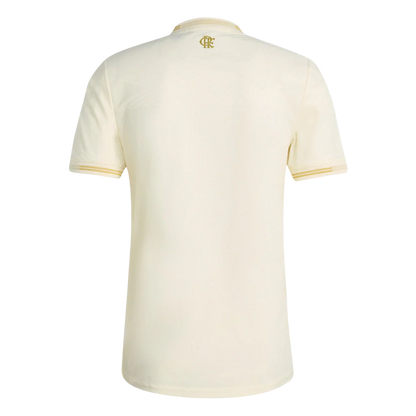 Camisa Flamengo Third 2025/26 - Versão Jogador Adidas Masculino - Bege