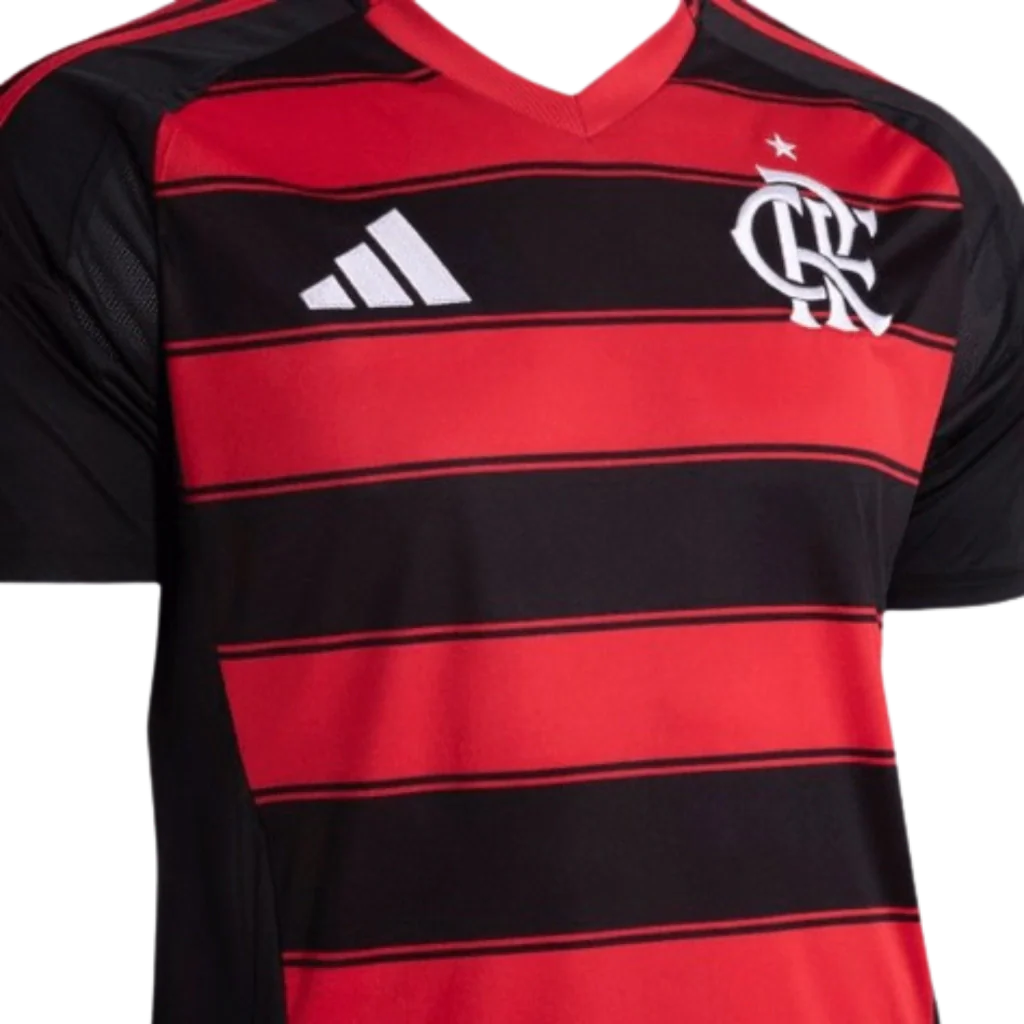 Camisa Flamengo Home 25/26 - Torcedor Adidas Masculina