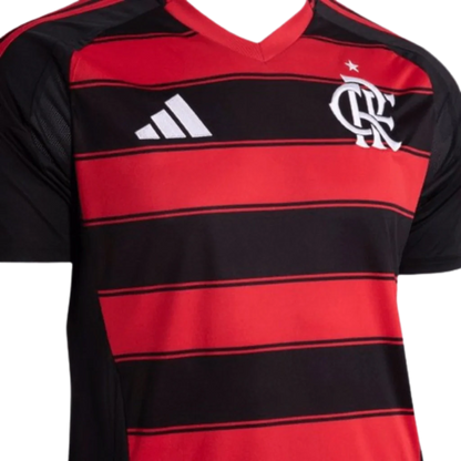 Camisa Flamengo Home 25/26 - Torcedor Adidas Masculina