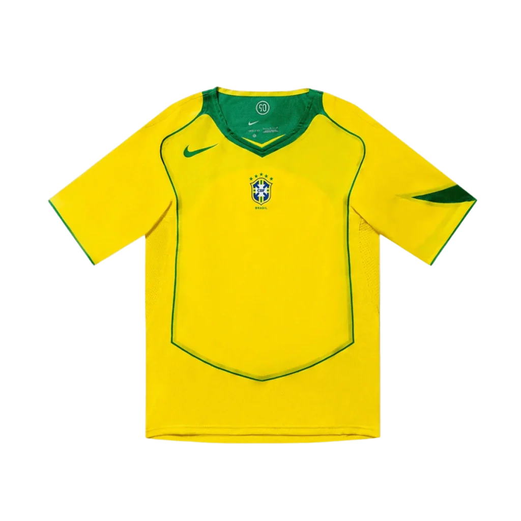 Camisa Retrô Seleção Brasileira 2004 Torcedor Nike - Total 90