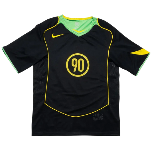 Camisa Retrô Seleção Brasileira Torcedor Nike - Total 90 - Preta