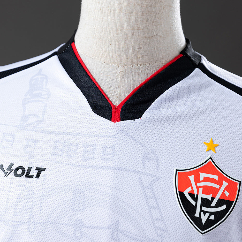 Camisa Vitória Branca 24/25 – Edição Oficial Leão da Barra