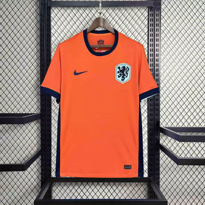 Camisa Holanda Home Eurocopa 24/25 - Torcedor Nike Masculina - Laranja