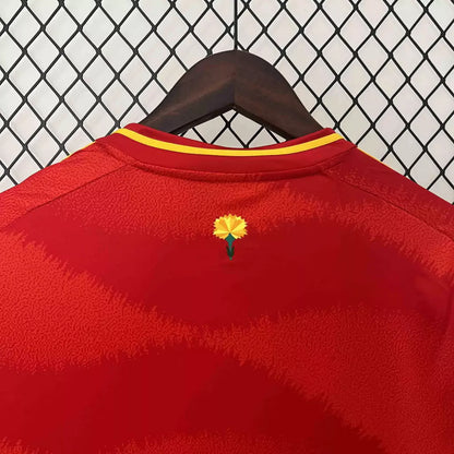 Camisa Espanha Home Eurocopa 24/25 - Torcedor Adidas Masculino - Vermelho