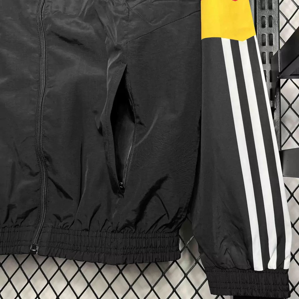 Corta Vento Alemanha 24/25 Adidas Masculino - Preto