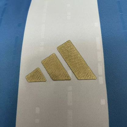 Camisa Seleção Argentina Home 24/25 - Jogador Adidas Masculino - Azul e Branco