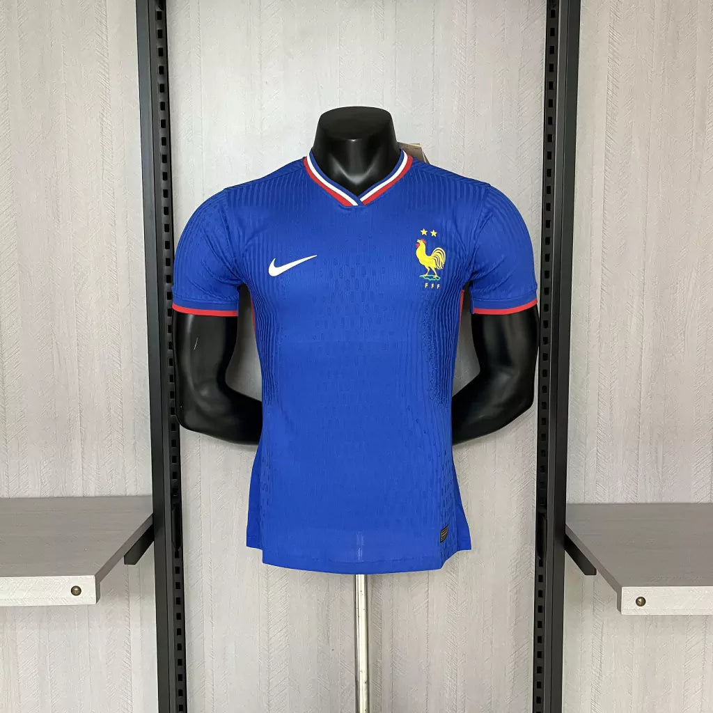 Camisa França Versão Jogador Home 24/25 - Torcedor Nike Masculino - Azul