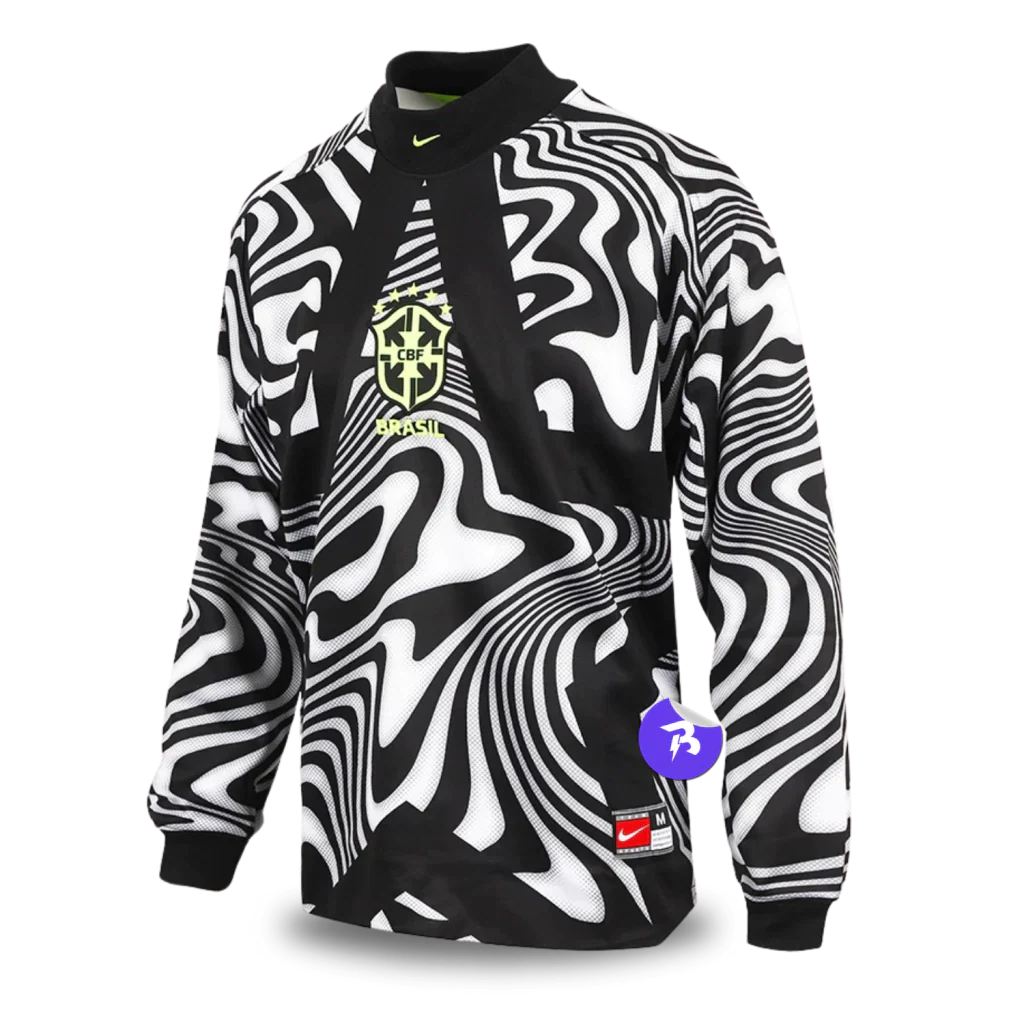 Camisa Seleção Brasileira Goleiro Manga Longa 2026/27 Torcedor Nike Masculino