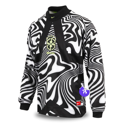 Camisa Seleção Brasileira Goleiro Manga Longa 2026/27 Torcedor Nike Masculino