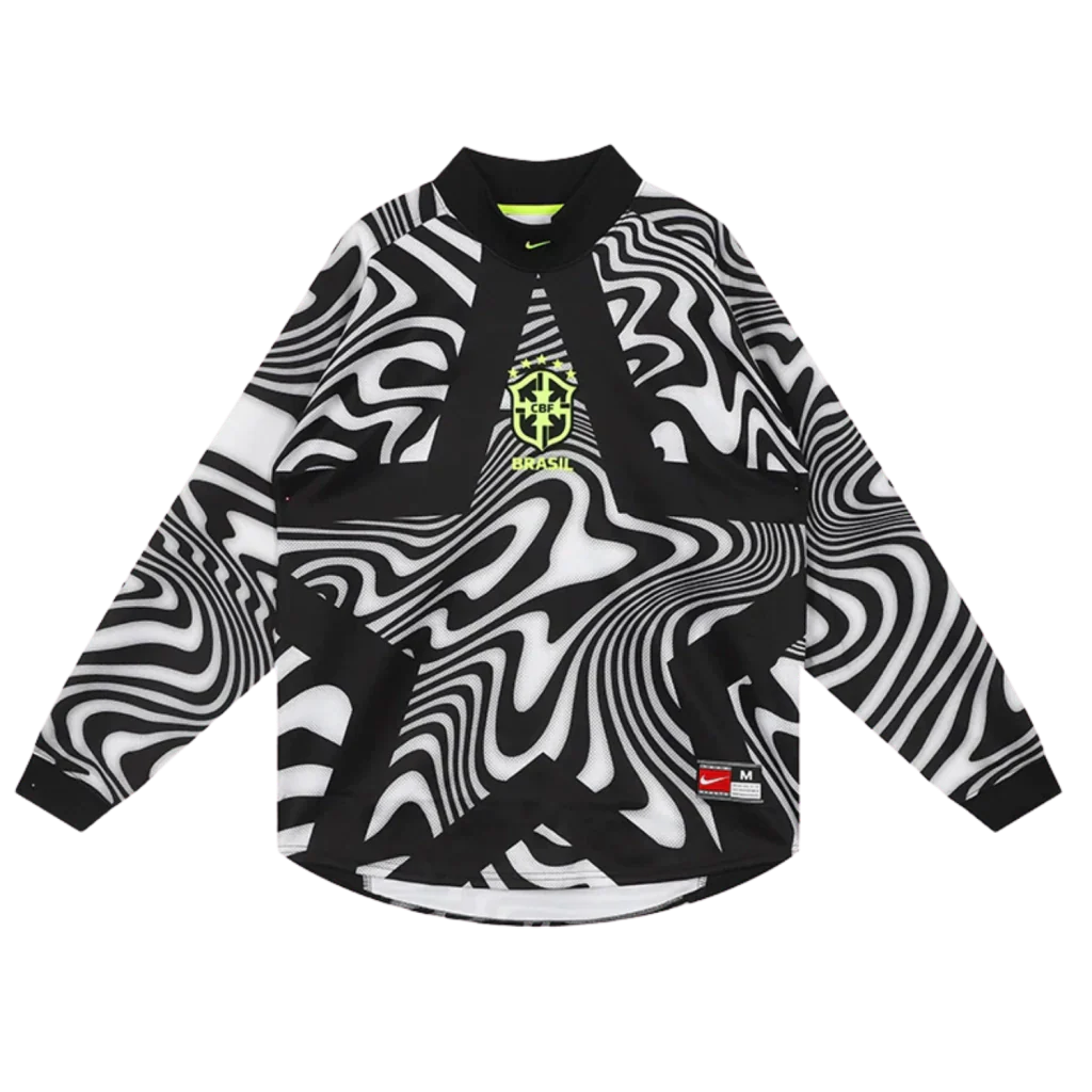 Camisa Seleção Brasileira Goleiro Manga Longa 2026/27 Torcedor Nike Masculino