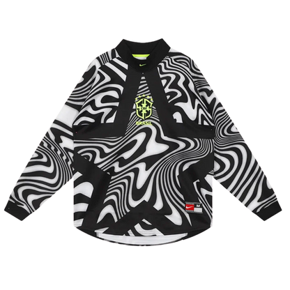 Camisa Seleção Brasileira Goleiro Manga Longa 2026/27 Torcedor Nike Masculino