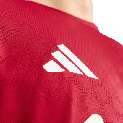 Camisa Liverpool Home 25/26 Jogador Adidas Masculino - Vermelho