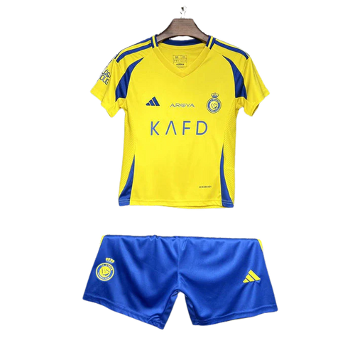 Conjunto Infantil Al Nassr Home 24/25 - Amarelo