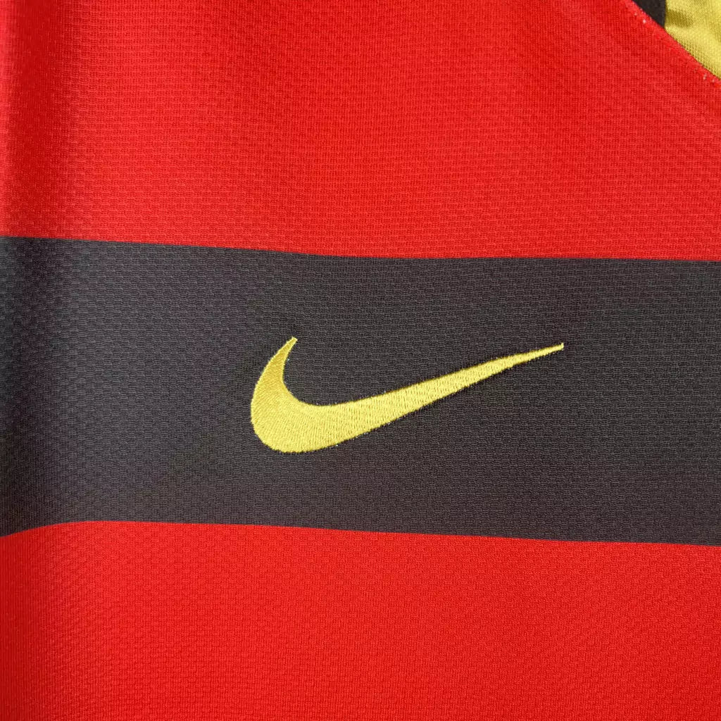 Camisa Flamengo Manga Longa Home Retrô 2008/09 - Torcedor Nike Masculino