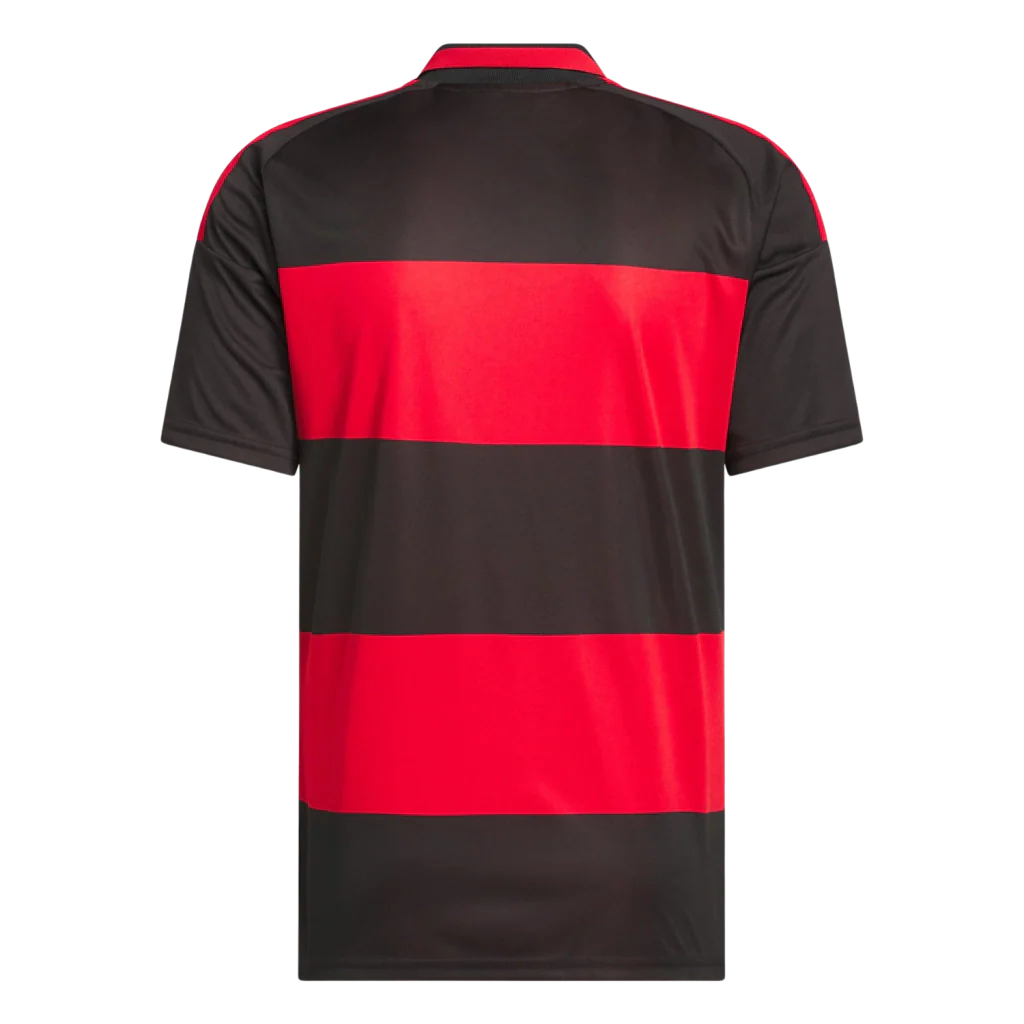 Camisa Flamengo Home 2026/27 - Adidas Torcedor Masculino - Vermelho e Preto