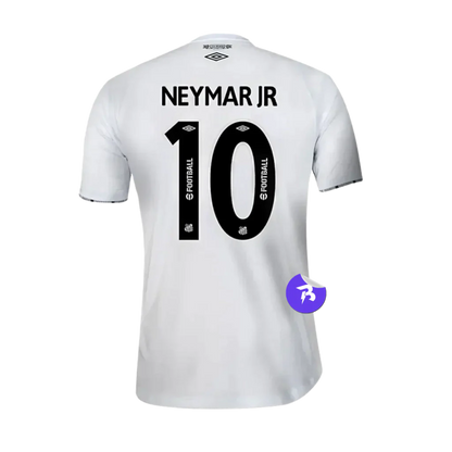 Camisa Peixão Home 2024/25 Neymar #10 Torcedor Umbro Masculina - Branco