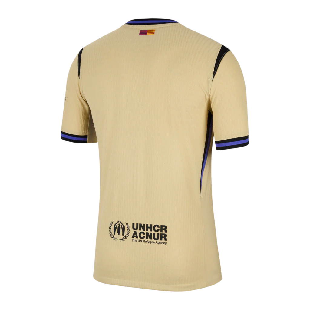 Camisa Barcelona X Kobe Bryant Away 25/26 Jogador Nike Masculino - Amarelo