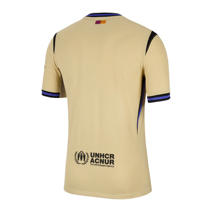 Camisa Barcelona X Kobe Bryant Away 25/26 Jogador Nike Masculino - Amarelo