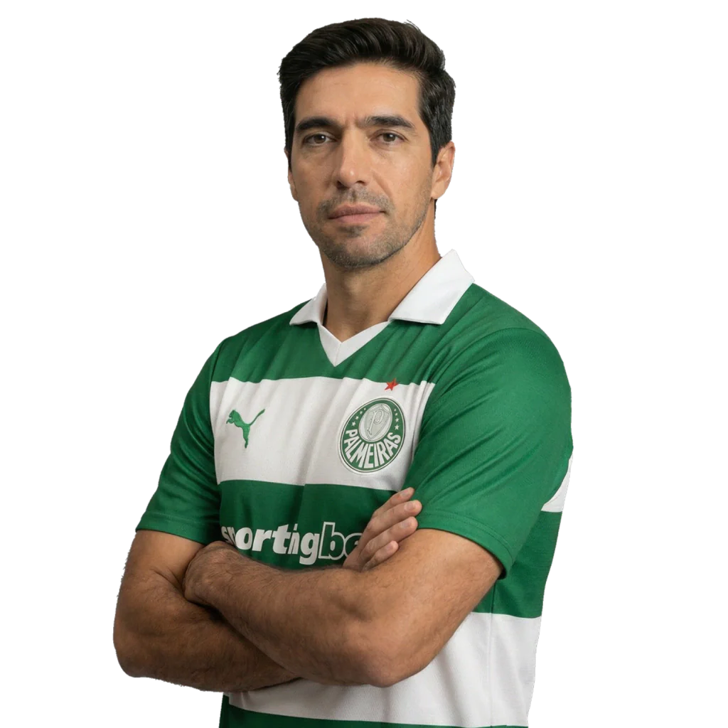 Camisa Palmeiras Avanti 2025/26 Torcedor Puma Masculino - Verde e Branco