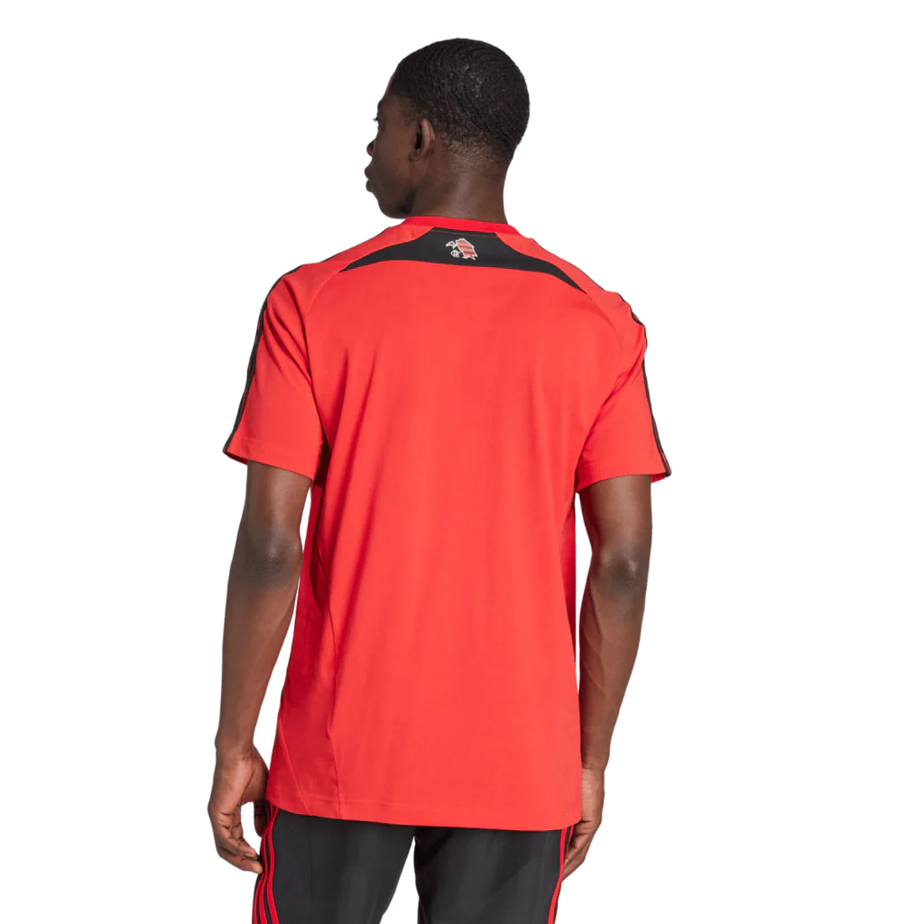 Camiseta Flamengo 25/26 Urban Purist Adidas Masculina - Vermelho